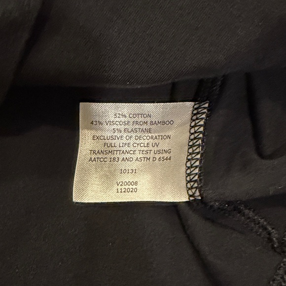 Coolibar Black Sun Protection Zip Up Jacket - Picture 3 of 4